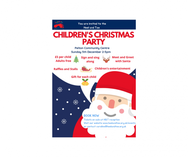 Children's Christmas Party Heel & Toe Children's Charity